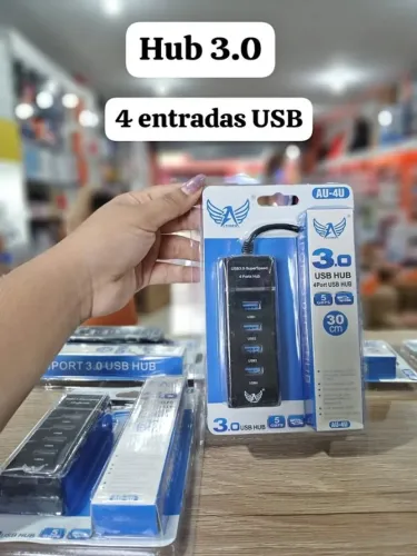 HUB 3.0 com 4 Entradas USB AU-4U