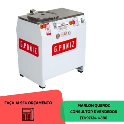 Amassadeira Rápida 15 KG Nova G-Paniz 220v