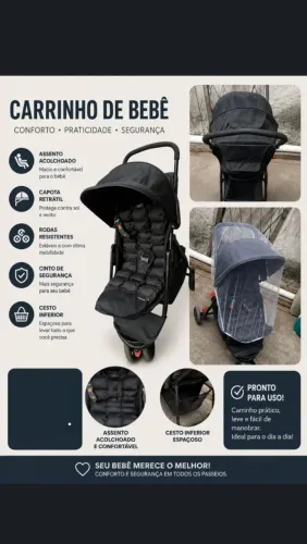 Carrinho de Bebê em Oferta! Bairro Vigário Geral