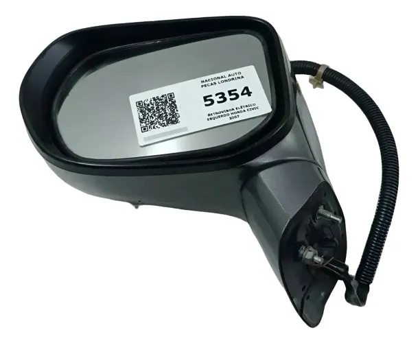 Retrovisor Honda Civic Eletrico 2007-2011 Esquerdo