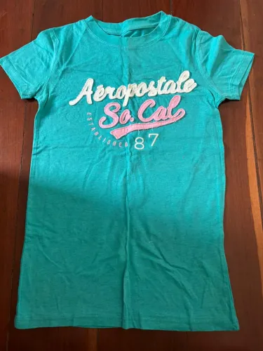 blusa aeropostale classic crew verde