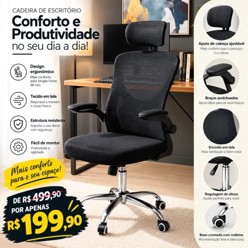CADEIRA ESCRITÓRIO