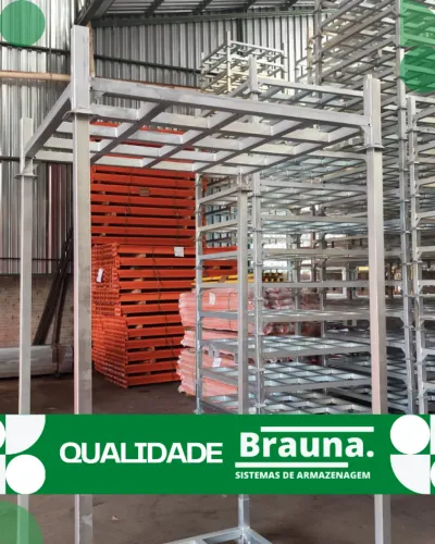 Porta-paletes para Alta Demanda