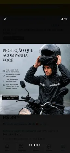 Capa motoboy GG