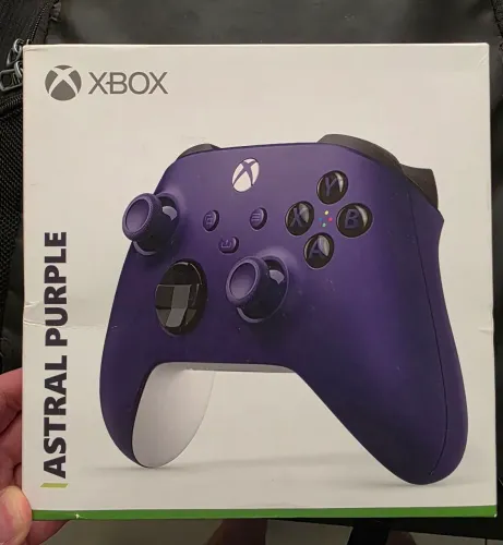 Controle Xbox Astral Purple Roxo com Grips Analógicos