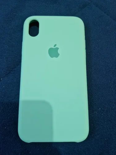 Capinha de Iphone XR verde agua