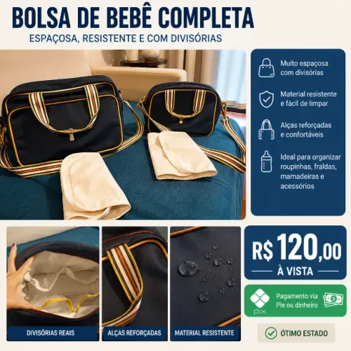 Bolsa de bebê, maternidade 