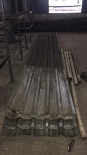 telhas de aço trapezoidal 6m
