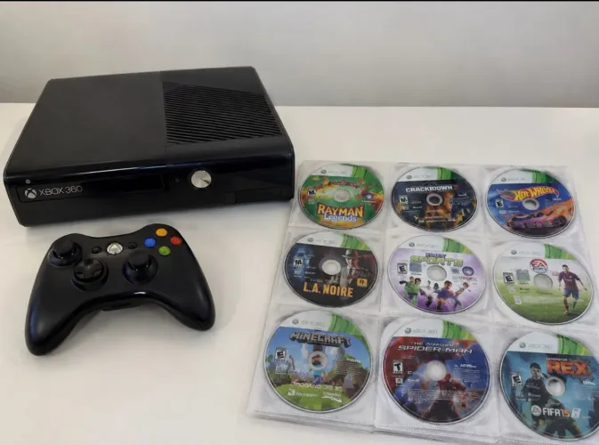 XBOX COM JOGOS