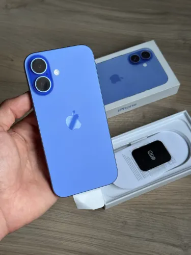 iPhone 16 Azul 128gb 90%