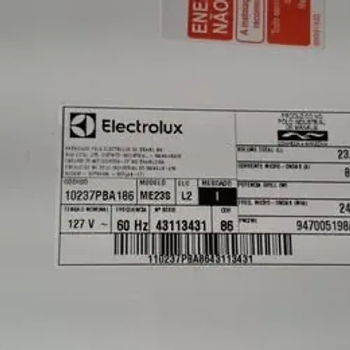 Microondas 23 litros 127V Electrolux