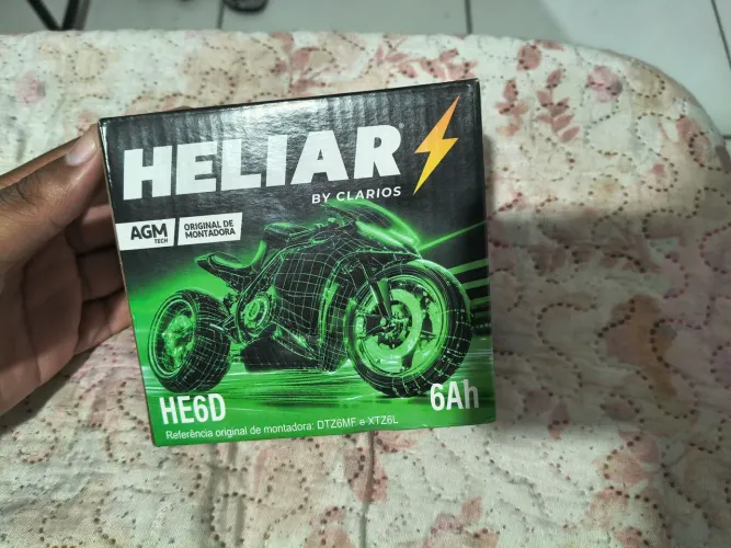 Bateria Heliar 6Ah
