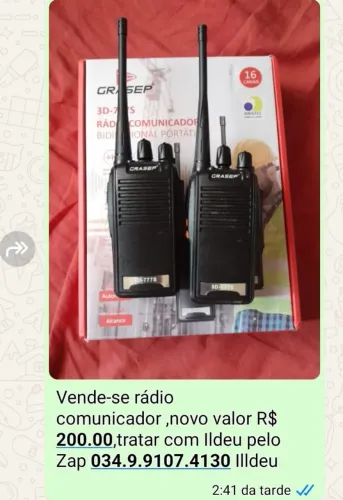 radio comunicador