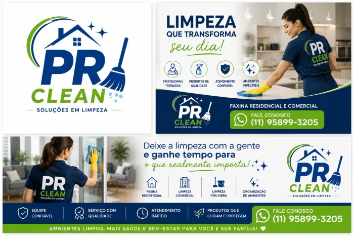 PR Clean Soluções em limpeza 