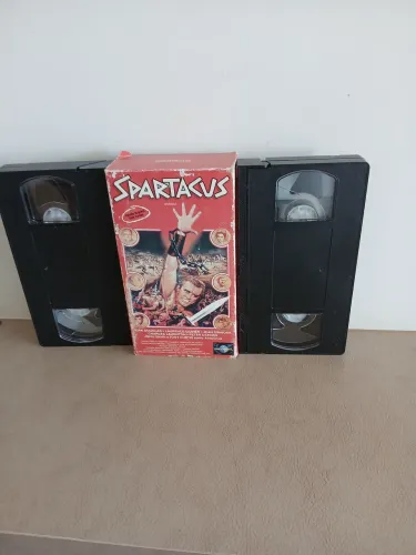 Fita Vhs Dupla Spartacus  - Clássico 