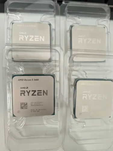 Processador AMD Ryzen 5 5600 (AM4 / DDR4) - NOVO (OEM) - PC GAMER - SOMENTE VENDA