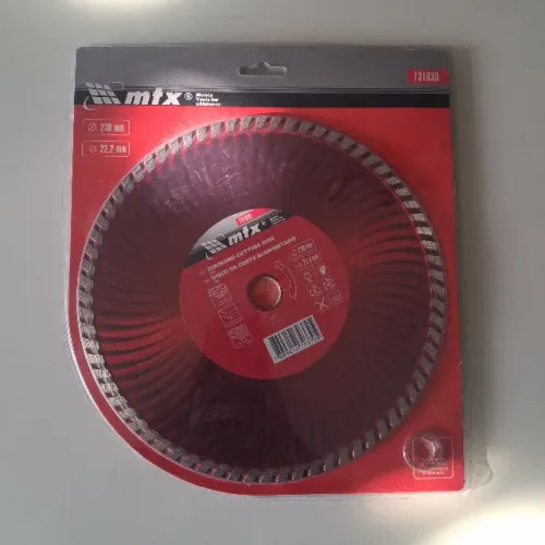 Disco Diamantado Turbo Mtx 230 X 22,2mm Profissional 