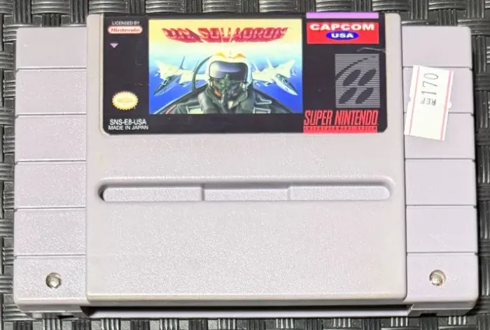 U.N. Squadron Area 88 Original SNES Super Nintendo