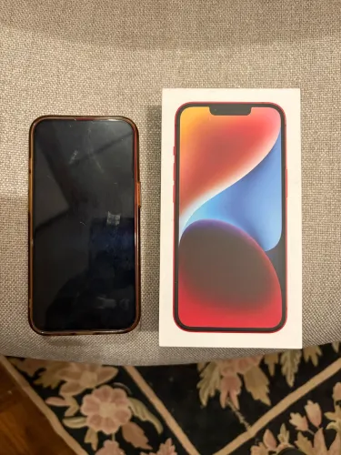 iPhone 14 128Gb vermelho ótimo estado, com caixa e Nota.