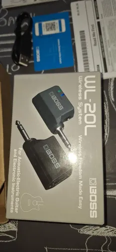 BOSS WL-20L SISTEMA SEM FIO PARA INSTRUMENTOS MUSICAIS