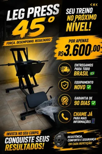 Leg press 45 profissional