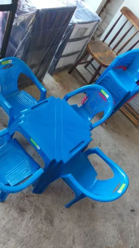 Kit mesinha infantil com 4 cadeiras a pronta entrega