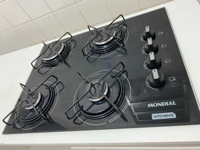 Fogão Cooktop NOVO! com mangueira de gás