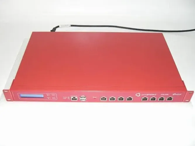 Firewall UTM GateProtect GPA 600 8 portas Gigabit