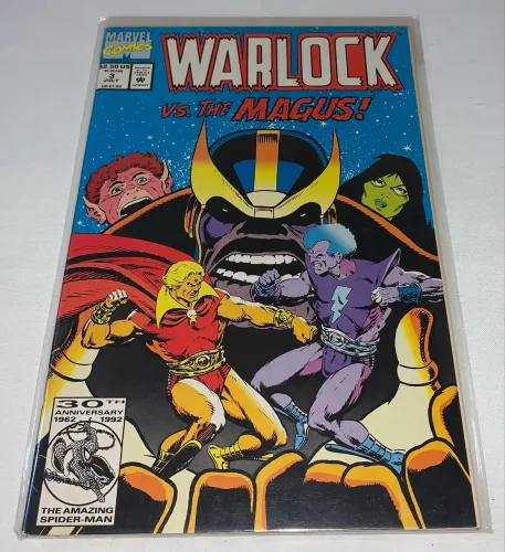 Hq Warlock #3 Jul 1992 Marvel Comics estado Near Mint rara importada
