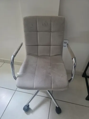 Cadeira Penteadeira Cinza