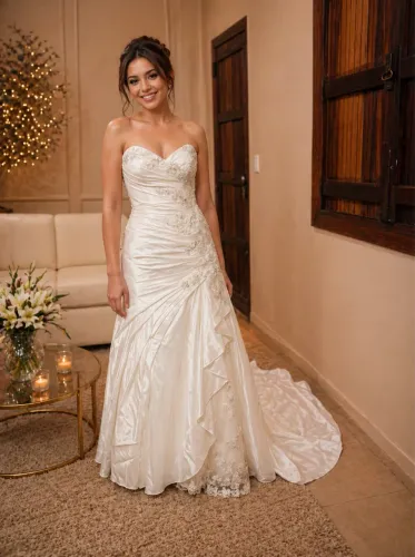 Vestido de grife internacional (Maggie Sottero)