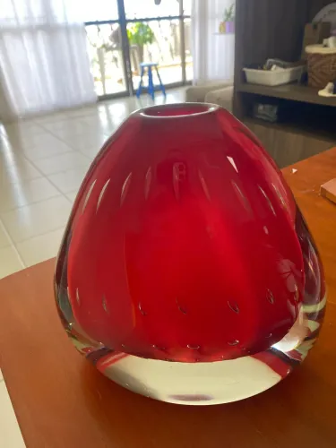 Vaso de Murano década de 90