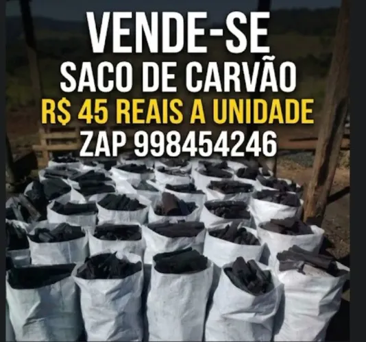 Vende se carvão 