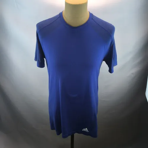 Camiseta Adidas pro run azul masculina tamanho G excelente estado de conservação 