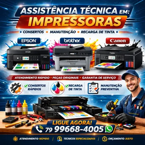 Manutenção em Impressoras