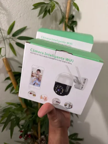 2x câmeras segurança Wi-Fi 