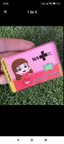 Cartão do SUS personalizado