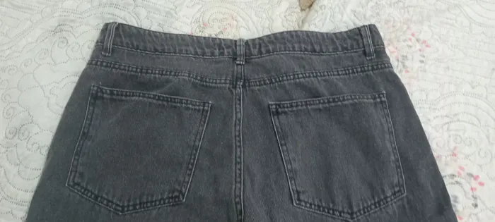 Calça de couro jeans