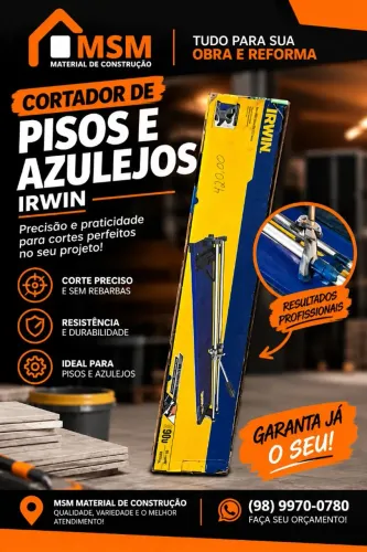 Cortador de pisos e azulejos em oferta?