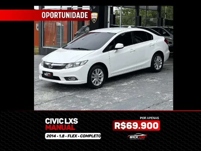Honda Civic Sedan LXS 1.8/1.8 Flex 16V Mec. 4P 2014