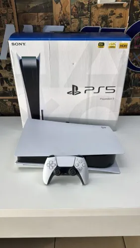 PS5 FAT COM LEITOR!! SEMI NOVO!! IMPECÁVEL!!
