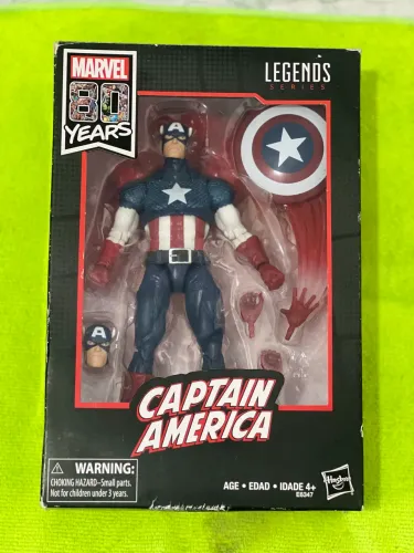 Capitão América 80 anos marvel legends