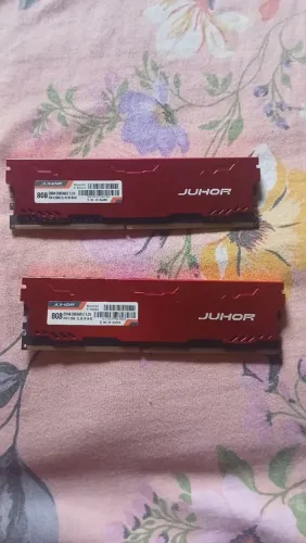 .Kit Memória RAM JUHOR 16GB (2x8GB) DDR4 2666MHz CL19 para Desktop