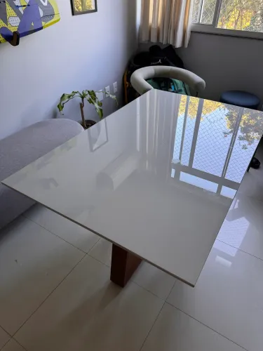 Mesa de jantar retangular de 4 lugares! 1,40x0,90