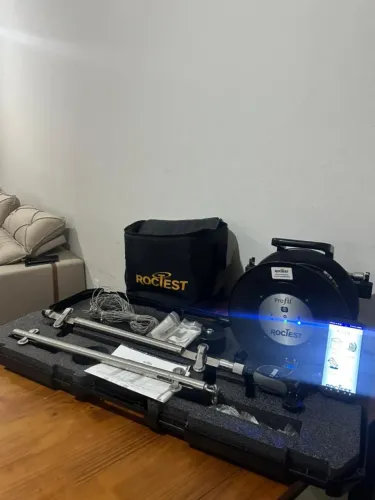Inclinômetro Digital Roctest PROFIL 50m - Seminovo* Vendo kit completo