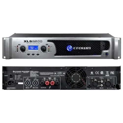 Amplificador Crown XLS 2500 semi novo, BARATO, com embalagem, inclusive.