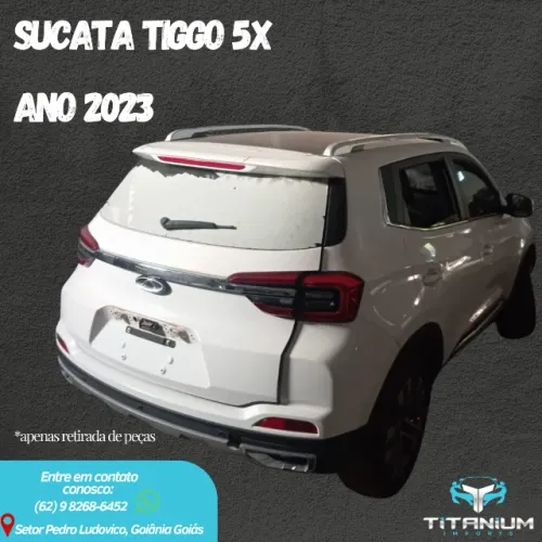 Sucatas - Chery Tiggo 5x 2023 - Somete para retirada de peças