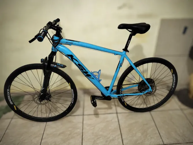 Bicicleta aro 29, quadro KSW, relação Absolute