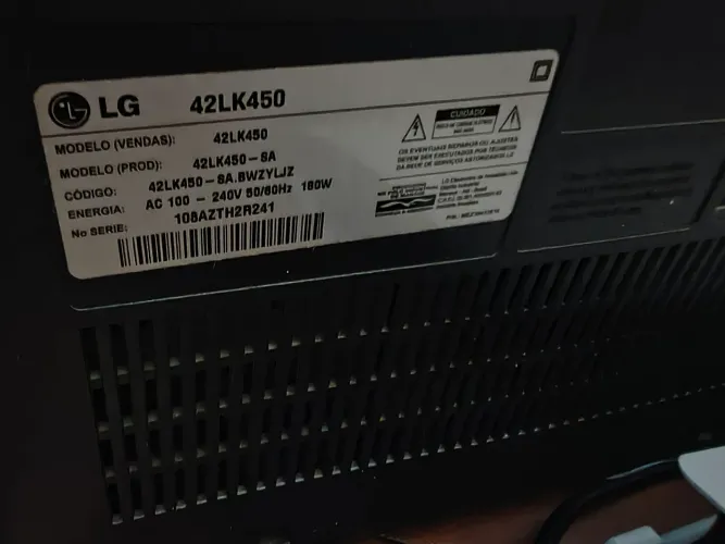 Tv LCD LG 42lk450
