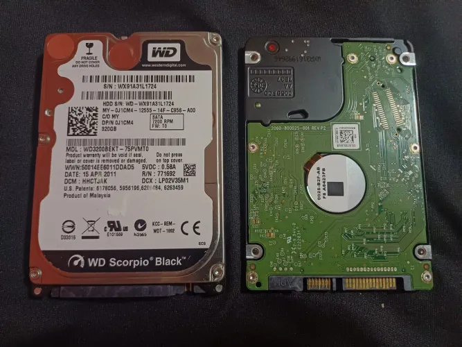 Hd 320gb Wd
